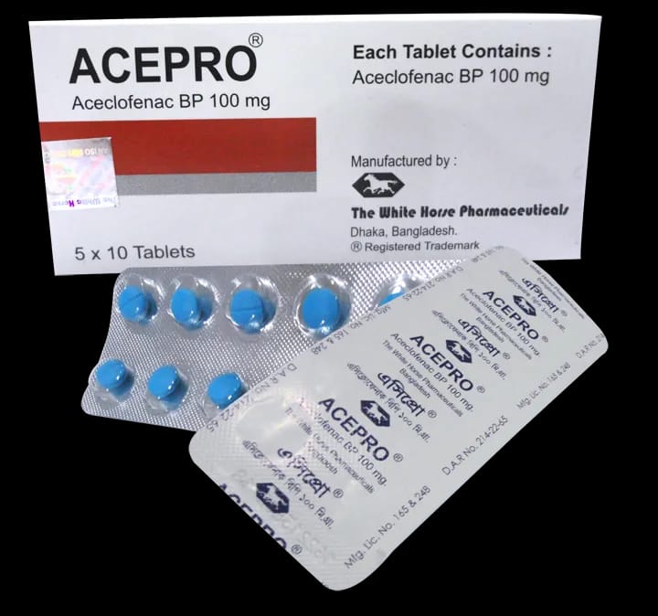 Tablet Acepro 100mg (50pcs)